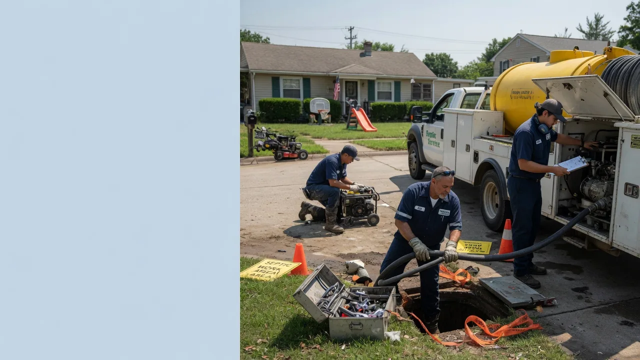 Septic Tank Pumping in Perrin, TX near me